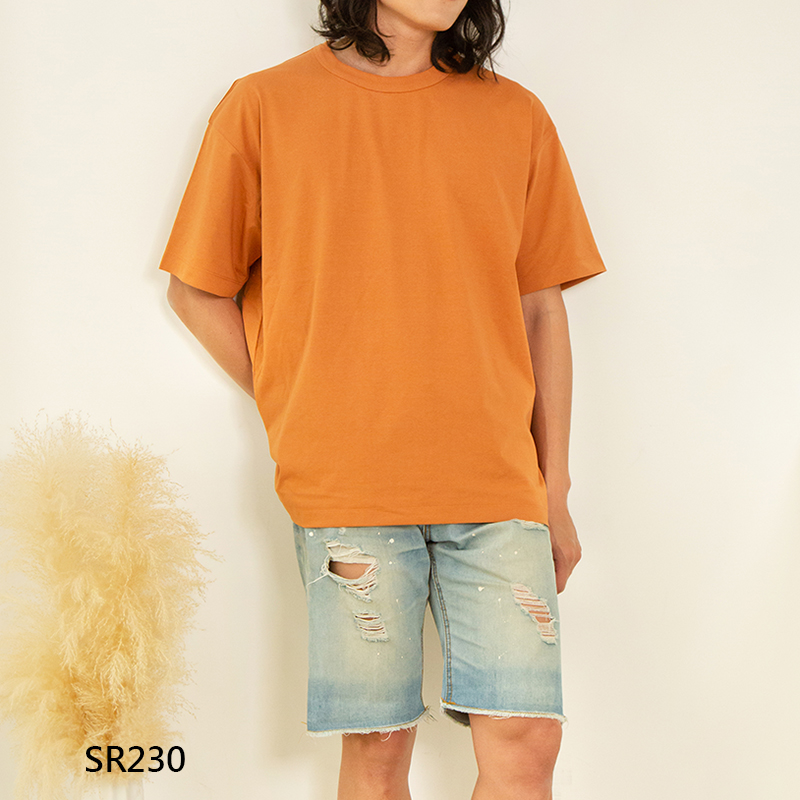 SR230 頂級重磅寬版落肩涼感抗菌T恤款式 6